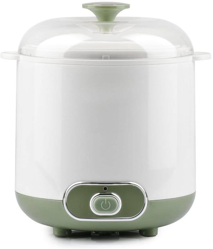 Aura® Yoghurtmaker - Citruspers - Ijsmachine - Witgroen - 19cm x 17cm x 22cm
