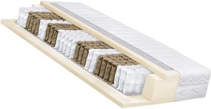 Pocketveer Matras Koudschuim 20 cm 130x220