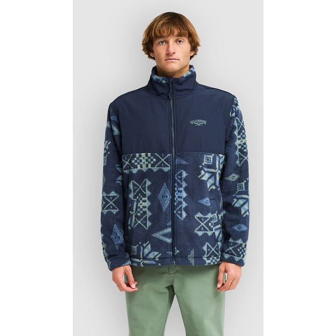 Billabong Boundary Re-Issue Fleece Jas blauw