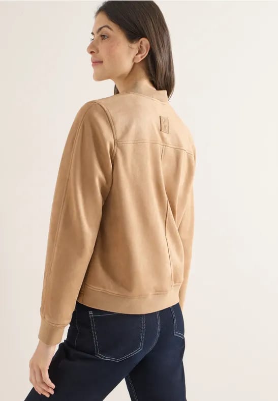 Cecil jasje velour 212943 - Golden camel