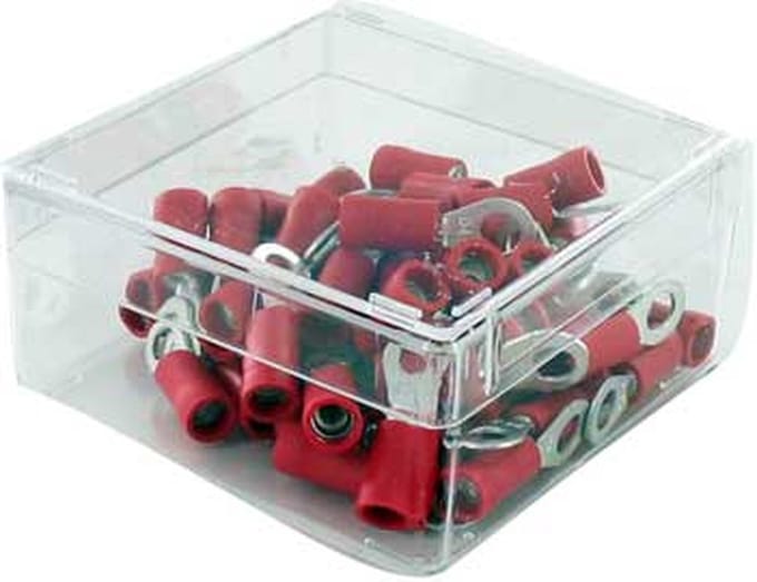 Kabeloog M4 rood 50 stuks box