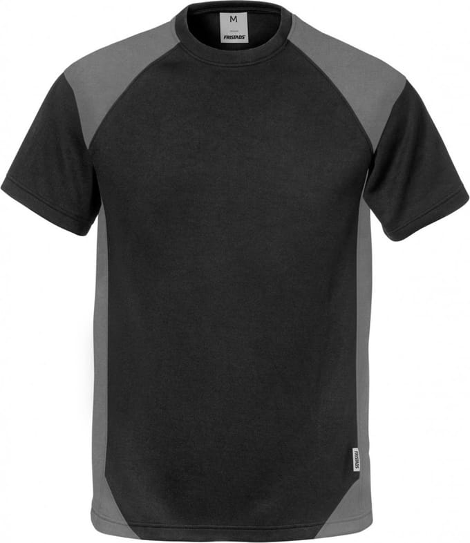 Fristads T-Shirt 7046 Thv - Zwart/Grijs - XS