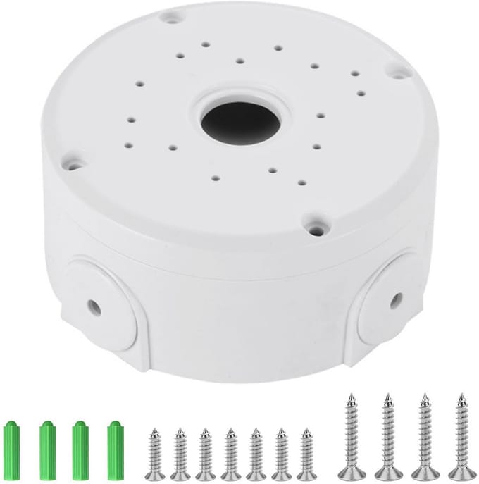 Waterdichte externe aansluitdoos voor bewakingscamera's - kabelbox met spansloten