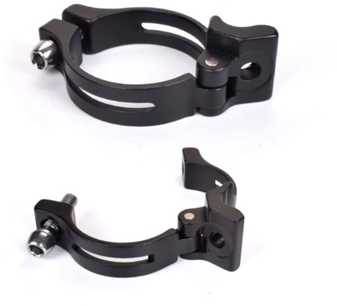 Dailygoody - Fiets Klem Adapter - 34.9mm Aluminium - Geschikt voor