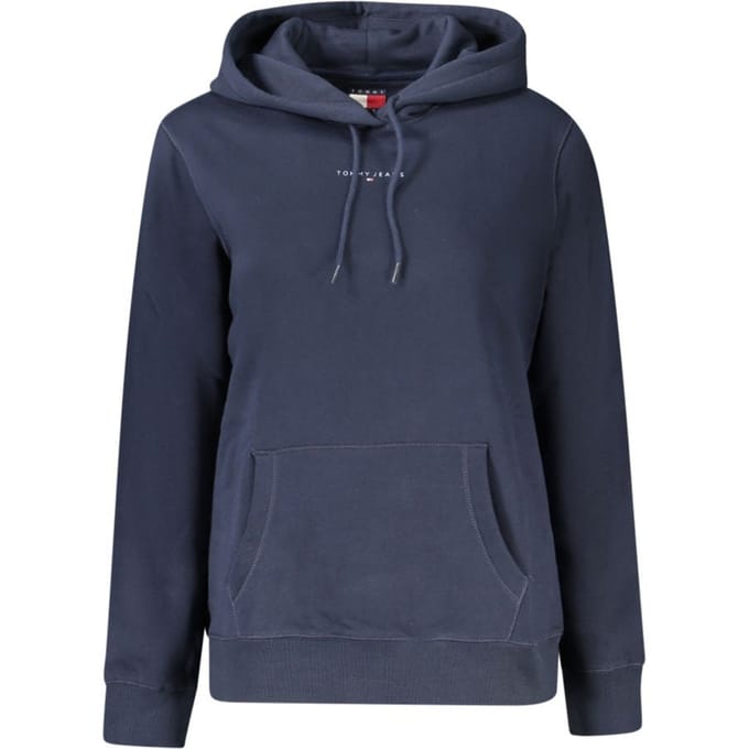 Tommy Hilfiger Blauw Katoenen Dames Hoodie
