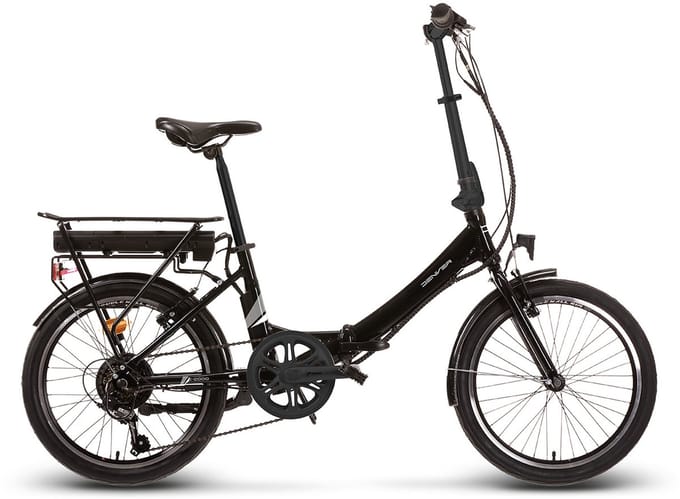 Denver le Pliage vouwfiets e-bike 10.4 Matt Black