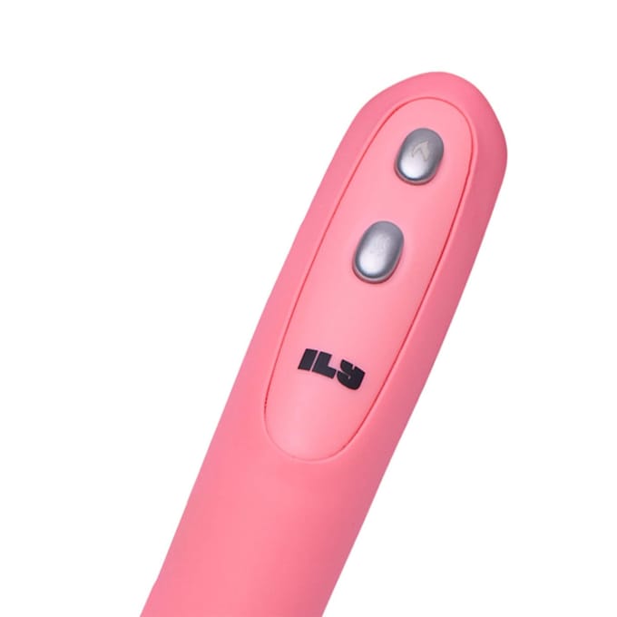 ILY - The Wand - Dubbele Stimulatie Wandvibrator - Roze