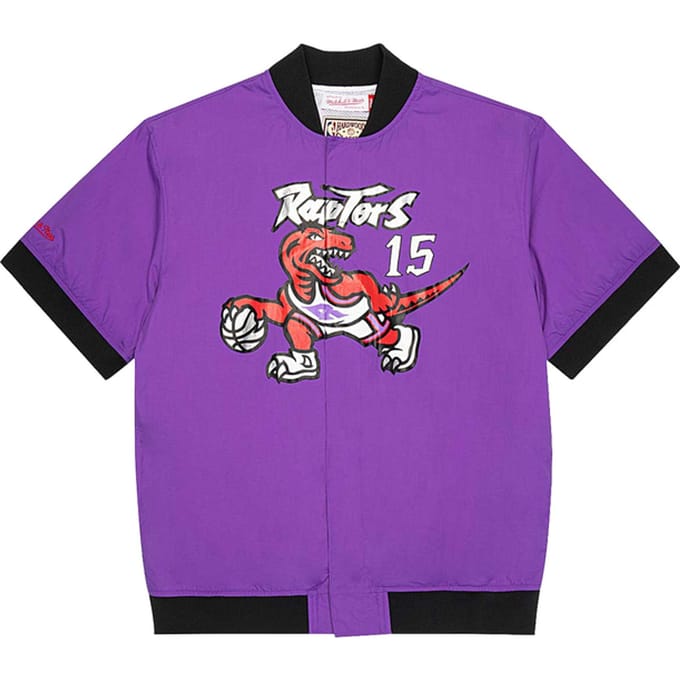 Mitchell And Ness NBA Vince Carter Warm Up Jas Paars