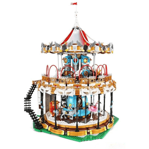 Mould King Motorized Carousel with Led Lights 11011