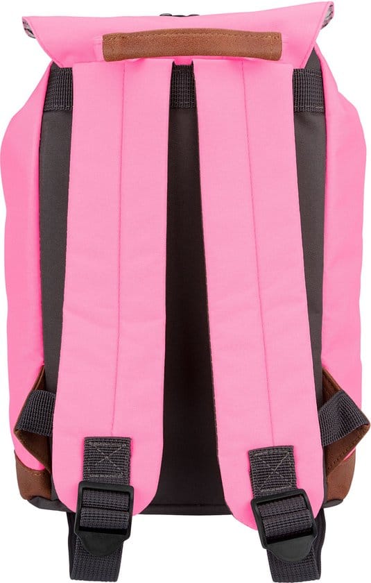 Abbey Rugzak - Daily Satchel - Roze/Grijs
