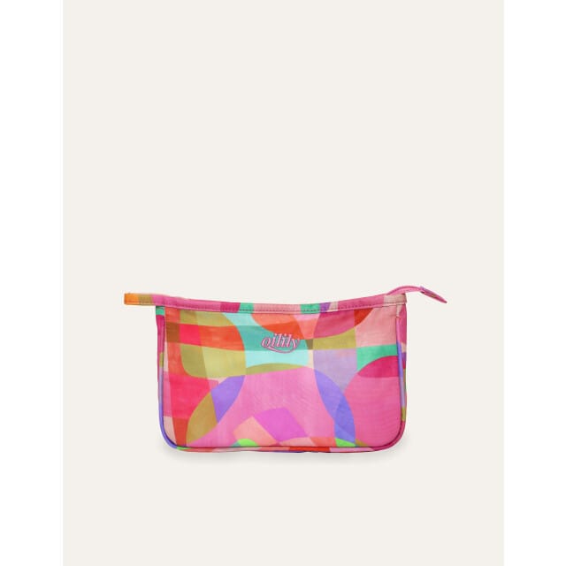 Oilily Calan Cosmetic Bag- maatOne size Prism Roze