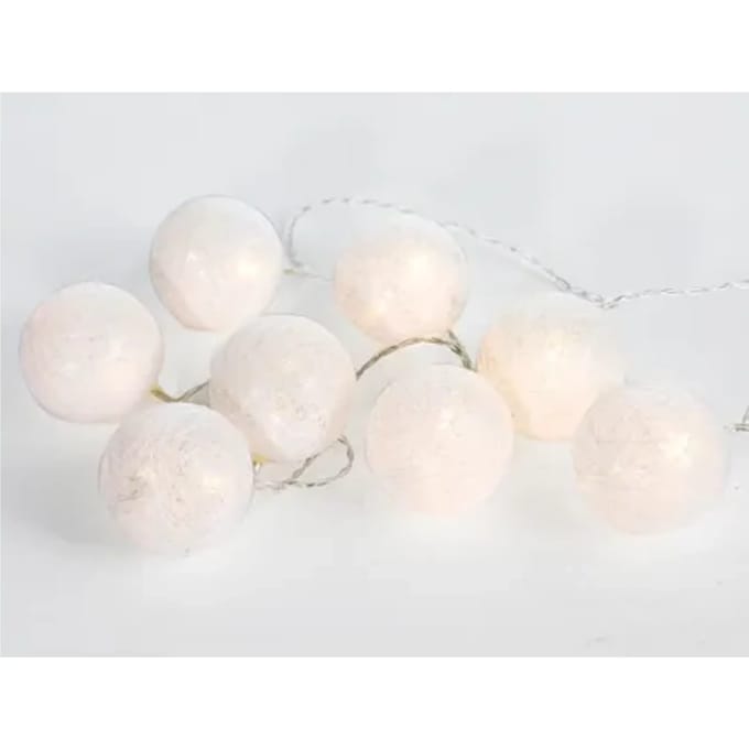 Central Park Lichtbal Slinger Lichtsnoer - 20 Led's - Warm Wit - 31cm - Binnen
