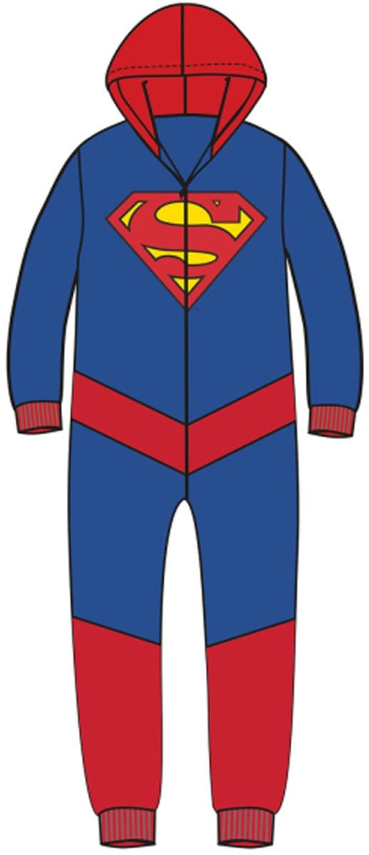 RIETHMULLER - Klassieke Superman jumpsuit voor volwassenen - Small