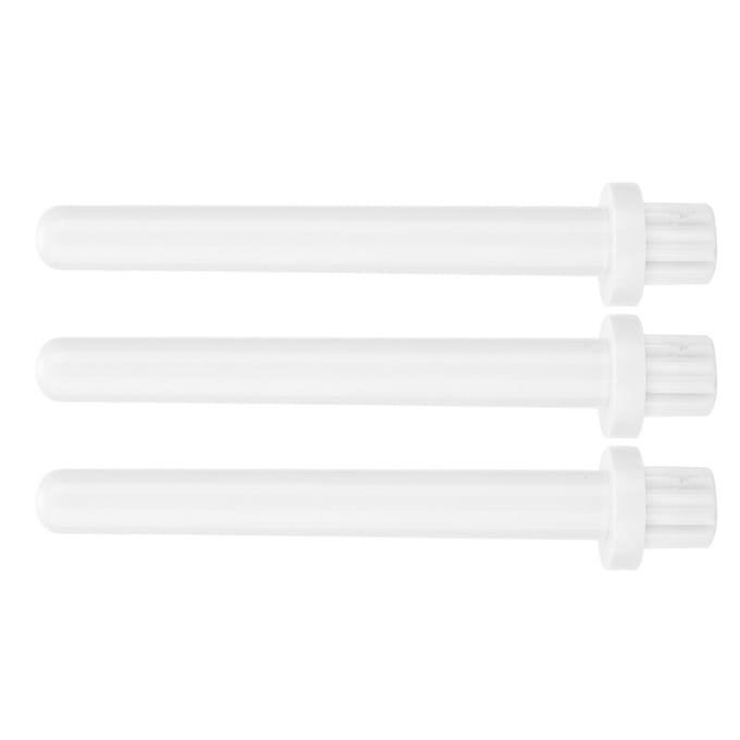 3 stuks Naaimachine Spoel Plastic Kleermakerij Hulpaccessoires voor Knutselenthousiasten white