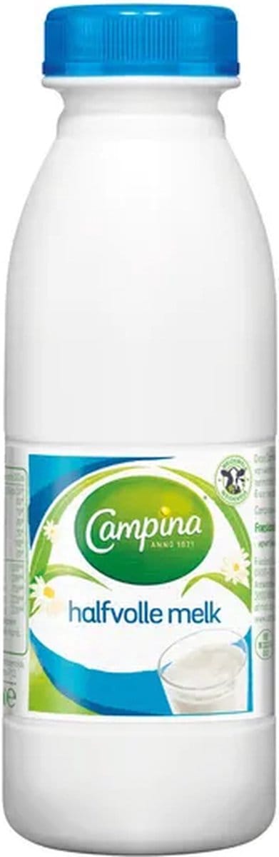 Campina Halfvolle Melk | Petfles 6 x 0,5 liter