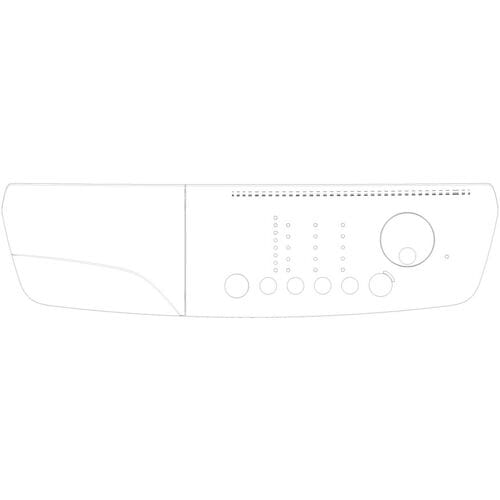 AEG controlepaneel, greeplijst, Zanussi 140042505010