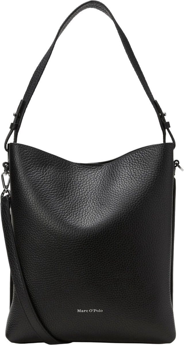 Marc O'Polo Schoudertas Brinja Hobo Bag Black Zwart