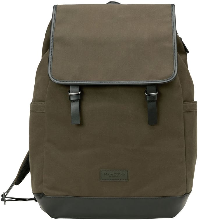Marc O'Polo vrijetijdsrugzak rugzak Maiko Backpack Copley Brown kaki