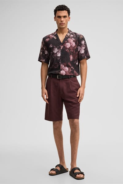 Chino-short Luz, rood