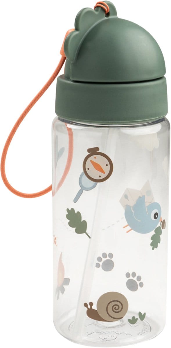 Done by Deer | drinkfles tiny trails green 350ml
