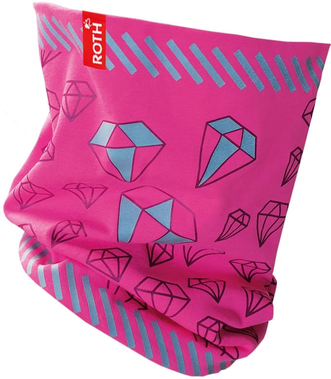 Kindercol Reflectie 'Diamant', roze