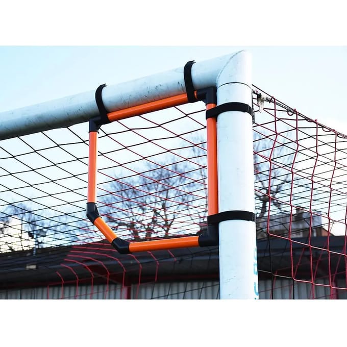 Precision - Hoekdoel - Target kruising - 50 centimeter - Pvc = Oranje/zwart