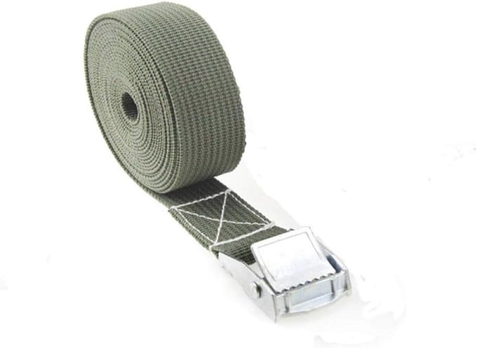 Verstelbare Heavy Duty Sjorbanden met Cam Gesp - 25mm x 6m
