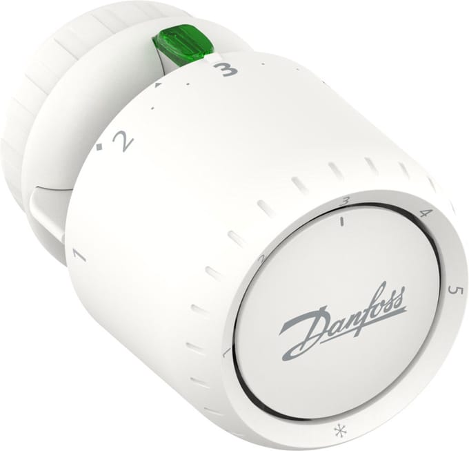 Danfoss RA Radiatorthermostaatknop - Wit - 015G4090 klikuitvoeirng