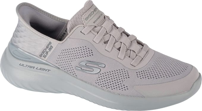 Skechers Slip-Ins: Bounder 2.0 - Emerged, Mannen, Grijs, Sneakers, maat: 42,5