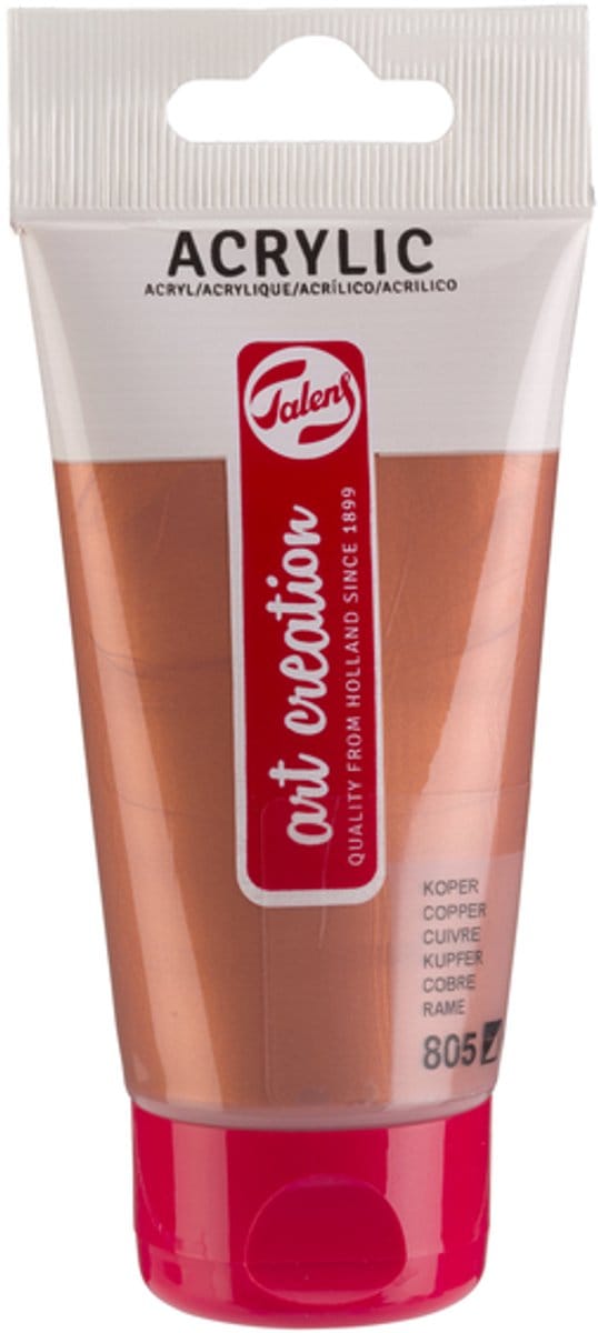 Acrylverf talens art creation 75ml 805 koper | 3 stuks