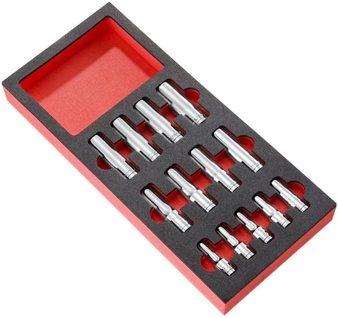 Schuimstofmodule voor 1/2 inch Doppensets