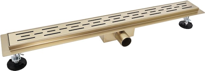 LINEA UNO - Alfa 70x7cm - Goud - Douchegoot - - 991251