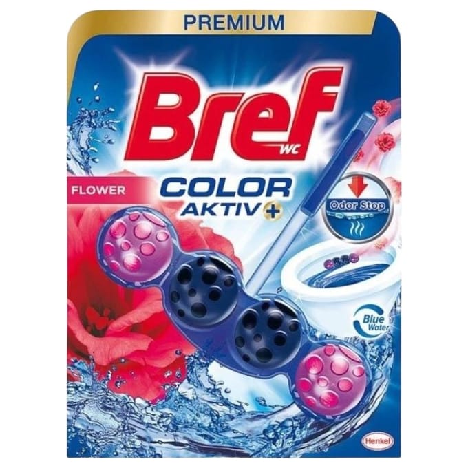 Bref WC Power Activ+ Bloc WC Fleur 50g