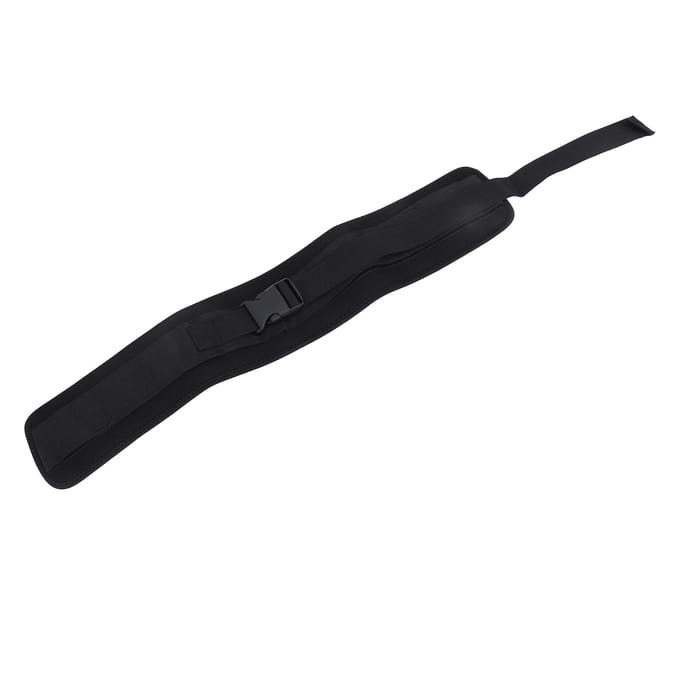 Hip Thrust Riem SBR Heup Gewichtheffen Ondersteuningsriem Heupbrug Billen Workout Thrust Weerstand Heupriem black
