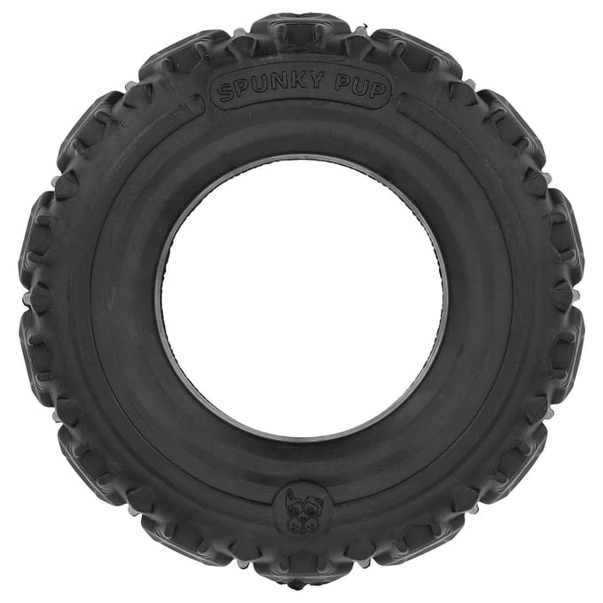 Chiot plein de pep's, Jouet à mâcher pneu, Grand modèle, 1 jouet black