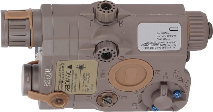 Externe Batterijbox - Decoratieve Behuizing - Zender Accessoire - Compatibel met Railsystemen - 60x40x13mm - Zand
