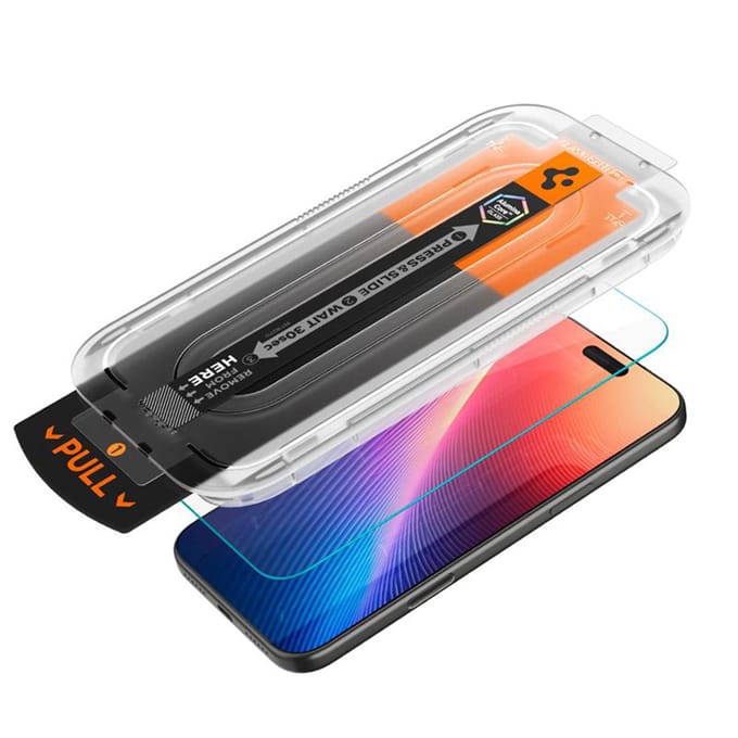 Spigen Privacy Glass Geschikt voor Apple iPhone 17 Pro Max - EZ Fit GLAS.tR - 9H Tempered Glass Screen Protector - Case Friendly - Gemakkelijke Installatie - 1-Pack