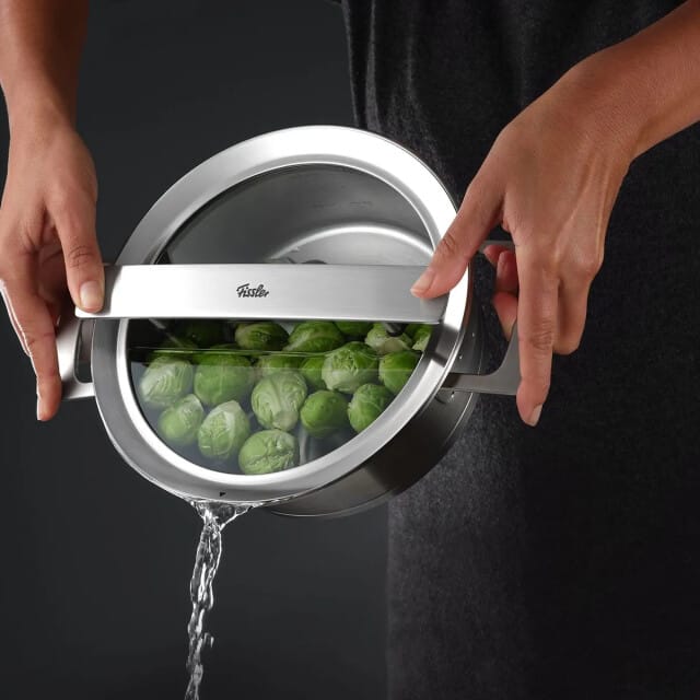 Fissler Phi Collection Pannenset met Glasdeksels, 4-delig