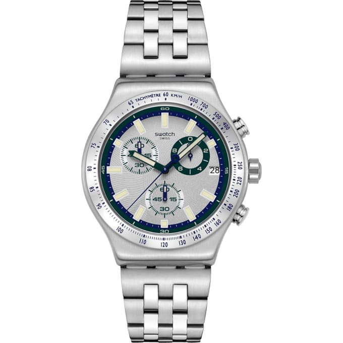 Swatch Irony - Chrono New YVS539G Midnight in the mirror Horloge