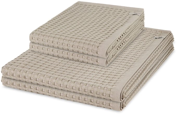 Möve Sonstiges 2 X handdoek 2 X douchehanddoek - in set 4 pack Piquee