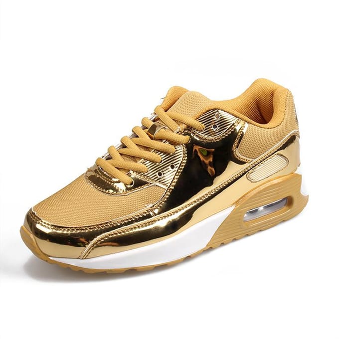 Plus Size Koppelmode Mesh Sneaker Luchtkussen Buitenzool Jeugd Student Trendy Board Schoenen Hardloopschoenen 45