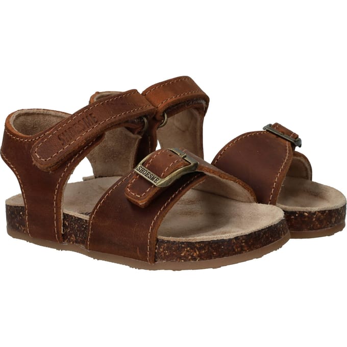 Shoesme Sandalen bruin Leer - Maat 26