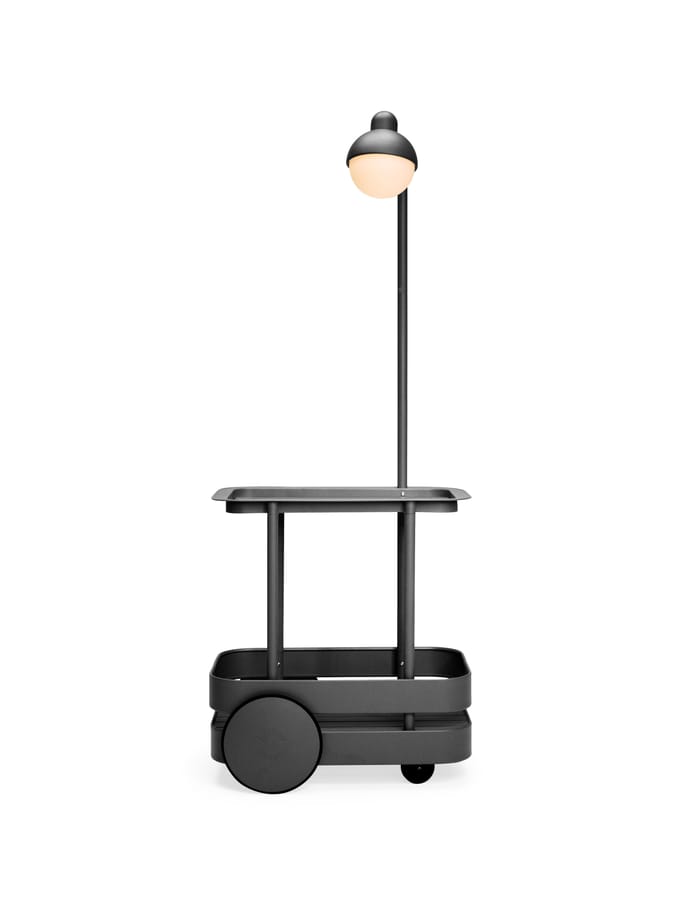 Fatboy Jolly Trolley Roltafel Met Lamp Antraciet