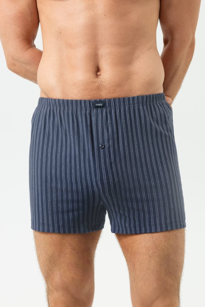 Boxershorts Serie Denim Stripes Yacht Blue