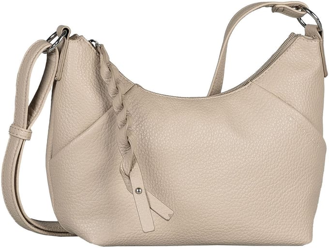 TOM TAILOR schoudertas Ivona Banana Bag Beige