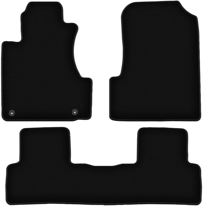 BASIC zwarte veloursmatten voor: Honda CR-V III SUV (2006-2012)