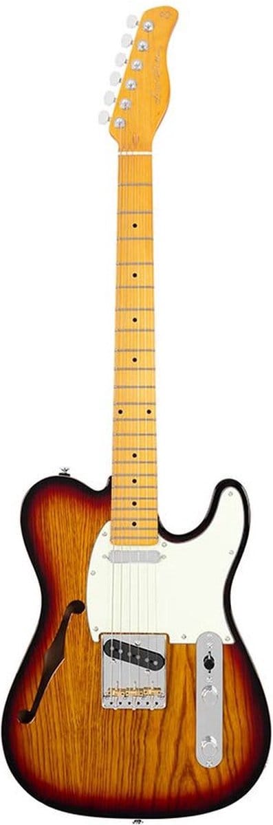 Sire T7TV Hollowbody Elektrische Gitaar Sunburst