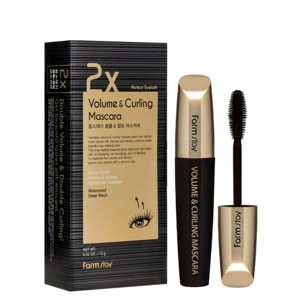 Farm Stay Volume & Curling Mascara 12gr AUTHENTIC STORE beige