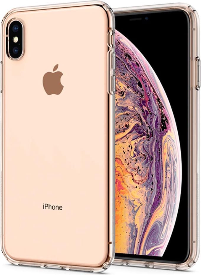 Jumada's Hoesje geschikte voor Iphone Xs Max - Case iPhone Xs Max - Back Cover - Siliconen - Transparant