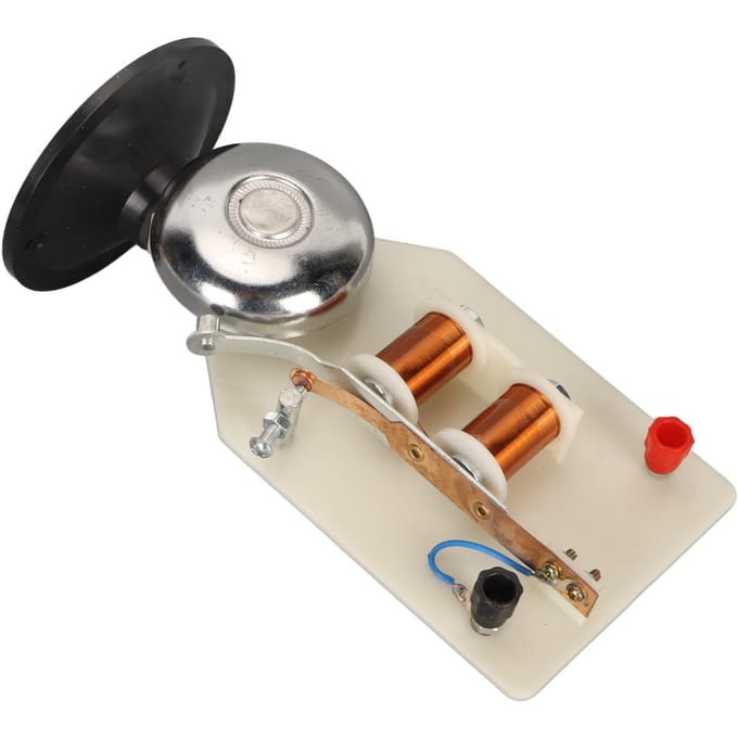 Cloche Électrique Expériences Scientifiques Vertical Physique Acoustique Expérience Outils Pédagogiques avec Base beige